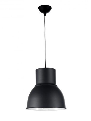 Светильник подвесной лофт Presto E 1.3.P1 B Arti Lampadari чёрный 1 лампа, основание чёрное в стиле лофт 