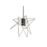 Светильник подвесной Gstar 8854-NW Nowodvorski чёрный 1 лампа, основание золотое в стиле скандинавский 