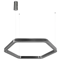 Светильник подвесной LED Titanium 10243M Dark grey LOFT IT антрацит 1 лампа, основание антрацит в стиле современный 