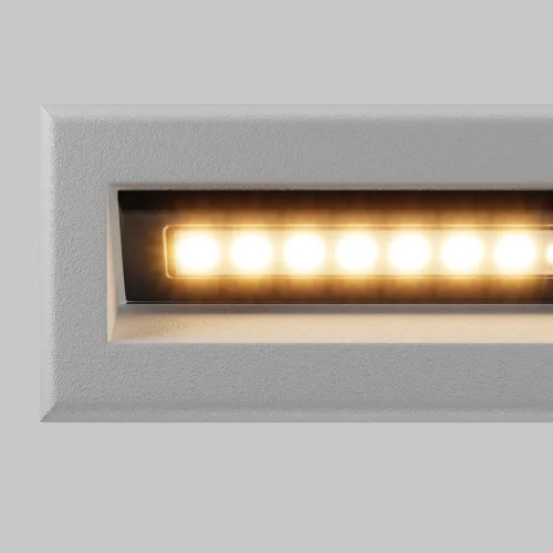 Подсветка для лестниц LED Bosca O045SL-L5W3K Maytoni уличный IP65 белый 1 лампа, плафон белый в стиле современный хай-тек LED фото 4