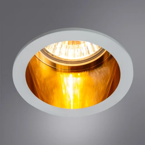 Светильник точечный Caph A2165PL-1WH Arte Lamp белый 1 лампа, основание белое в стиле современный  фото 2