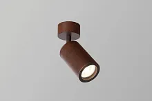 Спот с 1 лампой Angularis 2804-1U Favourite коричневый GU10 в стиле хай-тек современный 