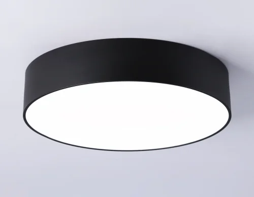 Светильник потолочный LED Air Alum FV5522 Ambrella light чёрный 1 лампа, основание чёрное в стиле современный хай-тек  фото 2
