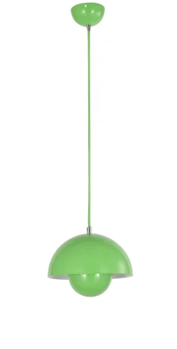 Светильник подвесной Narni 197.1 verde Lucia Tucci зелёный 1 лампа, основание зелёное в стиле современный 