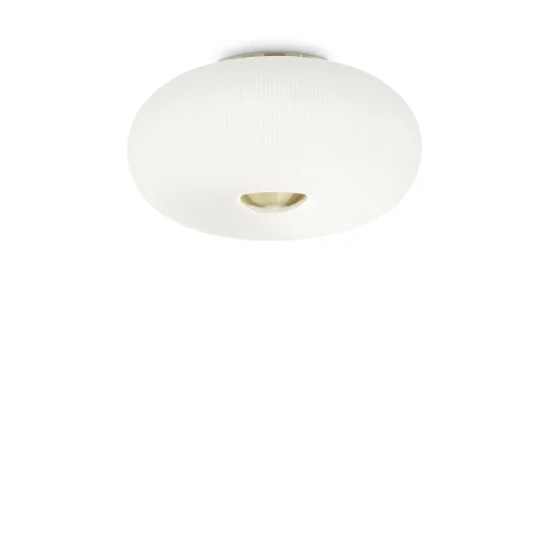 Светильник потолочный ARIZONA PL5 Ideal Lux белый 5 ламп, основание латунь в стиле современный 