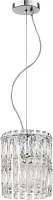 Светильник подвесной Admire 2174/09/02P Stilfort прозрачный 2 лампы, основание хром в стиле современный 