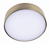 Светильник потолочный LED Evon APL.0114.29.12 Aployt белый 1 лампа, основание латунь в стиле хай-тек современный 
