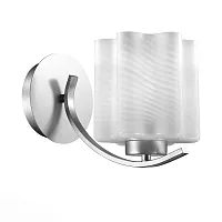 Бра  SL117.501.01 ST-Luce белый 1 лампа, основание серебряное в стиле современный 