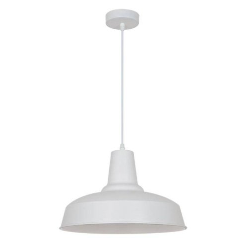 Светильник подвесной лофт BITS 3362/1 Odeon Light белый 1 лампа, основание белое в стиле лофт 