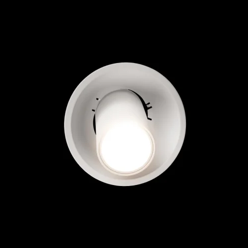 Светильник точечный LED Lens 10322/A White LOFT IT белый 1 лампа, основание белое в стиле современный хай-тек круглый фото 4