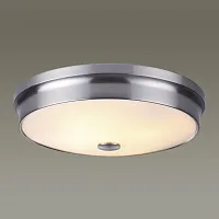 Светильник потолочный Marsei 4825/4C Odeon Light белый 4 лампы, основание никель в стиле современный 
