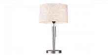 Настольная лампа BRISTOL T896.1 Lucia Tucci розовая 1 лампа, основание хром металл в стиле современный 