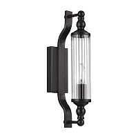Бра с выключателем Tolero 4941/1W Odeon Light прозрачный 1 лампа, основание чёрное в стиле современный 