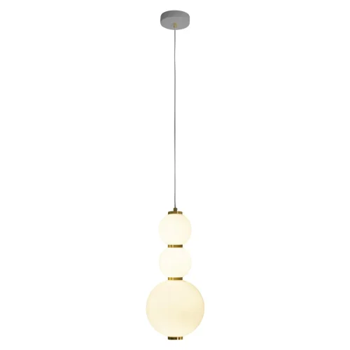Светильник подвесной LED Pearls 10205/D LOFT IT белый 1 лампа, основание белое в стиле современный  фото 3