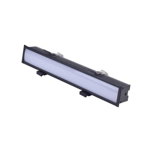 Светильник потолочный LED Aplot 4112-1C Favourite белый 1 лампа, основание чёрное в стиле современный линейный фото 3