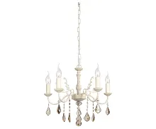 Люстра подвесная PENE 146.5 Ivory Lucia Tucci без плафона на 5 ламп, основание белое в стиле классический Люстра подвесная PENE 146.5 Ivory Lucia Tucci без плафона на 5 ламп, основание белое в стиле классический