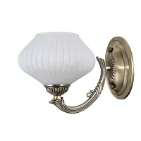 Бра Фелиция 114020601 MW-Light белый 1 лампа, основание латунь в стиле современный 