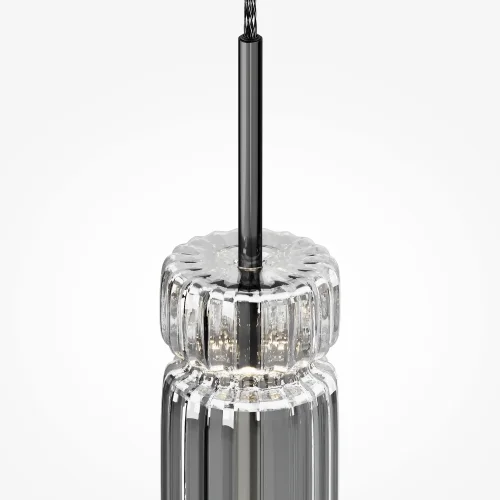 Светильник подвесной LED Ordo MOD272PL-L12CH3K1 Maytoni хром 1 лампа, основание хром в стиле современный трубочки фото 6