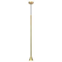 Светильник подвесной Pipa 3884/1G Odeon Light золотой 1 лампа, основание золотое в стиле современный 