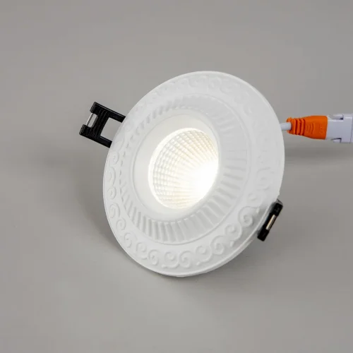 Светильник точечный LED Боска CLD041NW0 Citilux белый 1 лампа, основание белое в стиле классический  фото 4