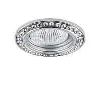 Светильник точечный MIRIADE 011914 Lightstar Италия хром серый 1 лампа, основание хром серое в стиле арт-деко 