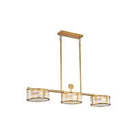Светильник подвесной Radiales 3099-6P Favourite прозрачный 6 ламп, основание золотое в стиле классический 