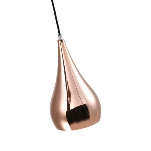 Светильник подвесной Daniella V1410-1P Moderli розовый золотой 1 лампа, основание розовое золотое в стиле современный  фото 2