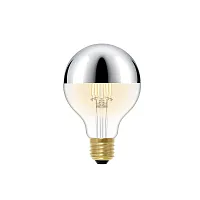 Лампа Эдисона Edison Bulb G80LED Chrome LOFT IT шар