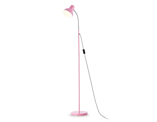 Торшер TR97664 Ambrella light для чтения розовый 1 лампа, основание розовое в стиле современный
