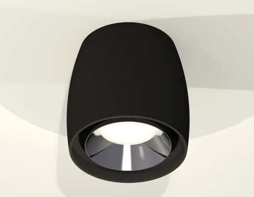 Светильник накладной Techno spot XS1142003 Ambrella light чёрный 1 лампа, основание чёрное в стиле хай-тек современный круглый фото 3