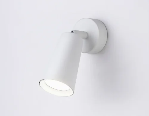 Спот с 1 лампой TA13133 Ambrella light белый GU10 в стиле хай-тек современный  фото 3