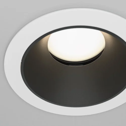 Светильник точечный Share DL051-U-1WB Maytoni белый чёрный 1 лампа, основание белое в стиле современный хай-тек  фото 3