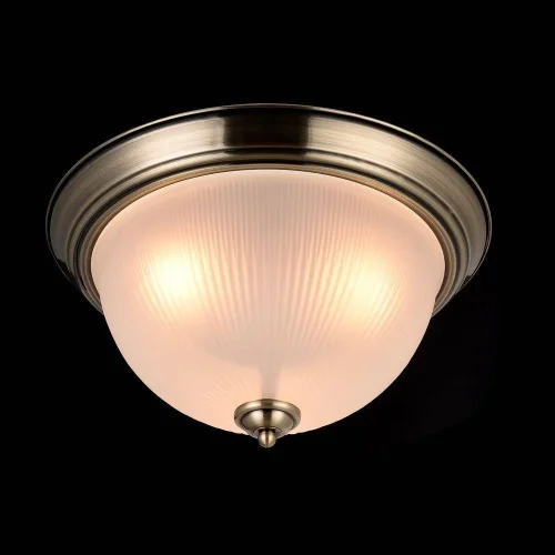 Светильник потолочный Planum FR2913-CL-03-BZ Freya прозрачный 3 лампы, основание хром в стиле современный  фото 2