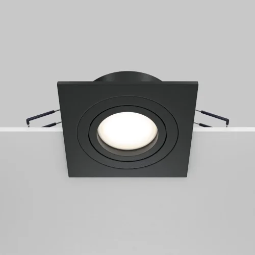 Светильник точечный Atom DL024-2-01B Maytoni чёрный 1 лампа, основание чёрное в стиле современный  фото 6