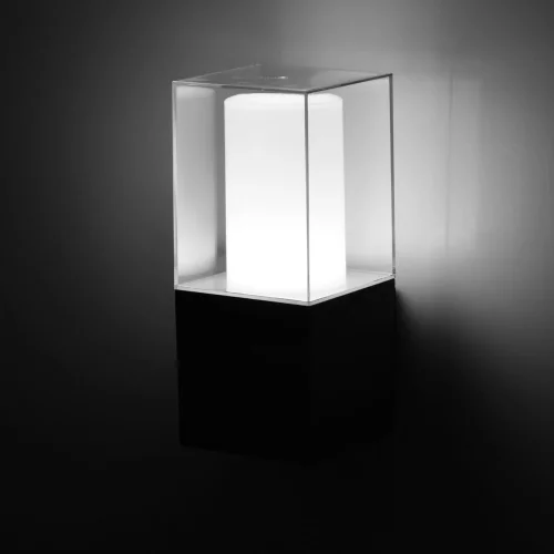 Настенный светильник LED Меркурий 807023301 DeMarkt уличный IP44 серый 1 лампа, плафон прозрачный в стиле современный LED фото 6