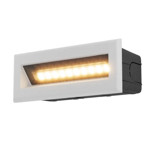 Подсветка для лестниц LED Bosca O045SL-L5W3K Maytoni уличный IP65 белый 1 лампа, плафон белый в стиле современный хай-тек LED фото 2