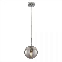 Светильник подвесной Томми CL102010 Citilux серый 1 лампа, основание хром в стиле современный шар