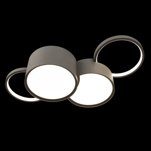Светильник потолочный LED Pin 10317/4 Grey LOFT IT серый 1 лампа, основание серое в стиле современный хай-тек  фото 3