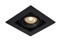 Светильник точечный Chimney 09926/01/30 Lucide чёрный 1 лампа, основание чёрное в стиле современный 