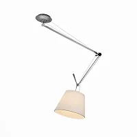 Светильник подвесной SL464.103.01 ST-Luce белый 1 лампа, основание хром в стиле современный 