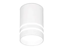 Светильник накладной LED TN235 Ambrella light белый 1 лампа, основание белое в стиле современный круглый