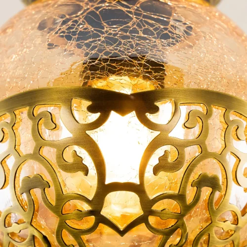 Светильник подвесной Каир CL419113 Citilux янтарный 1 лампа, основание бронзовое в стиле восточный  фото 6