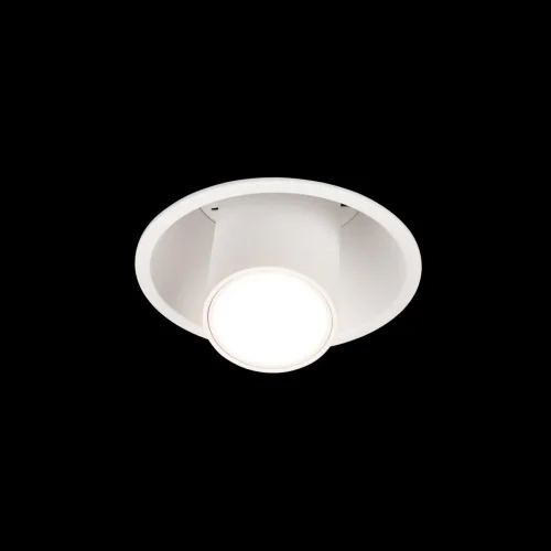 Светильник точечный LED Lens 10322/A White LOFT IT белый 1 лампа, основание белое в стиле современный хай-тек круглый фото 2
