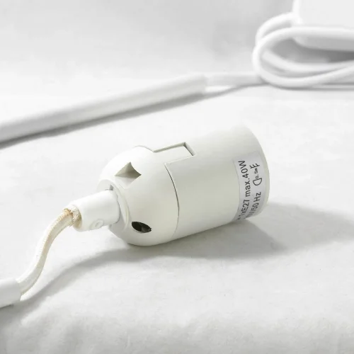 Бра с выключателем LSP-8041 Lussole без плафона на 1 лампа, основание белое в стиле минимализм  фото 3