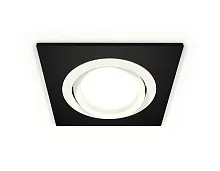 Светильник точечный Techno Spot XC XC7632080 Ambrella light чёрный 1 лампа, основание чёрное в стиле современный хай-тек квадратный