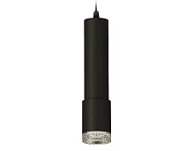 Светильник подвесной XP7422001 Ambrella light чёрный 1 лампа, основание чёрное в стиле хай-тек современный трубочки