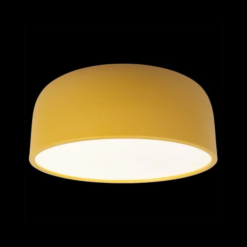 Светильник потолочный LED Axel 10201/350 Yellow LOFT IT белый жёлтый 1 лампа, основание жёлтое в стиле современный  фото 2