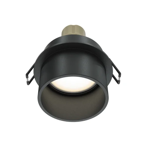 Светильник точечный Reif DL050-01B Maytoni чёрный 1 лампа, основание чёрное в стиле хай-тек современный 
