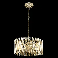 Люстра подвесная Ингвар CL334263 Citilux прозрачная на 6 ламп, основание бронзовое в стиле современный Люстра подвесная Ингвар CL334263 Citilux прозрачная на 6 ламп, основание бронзовое в стиле современный