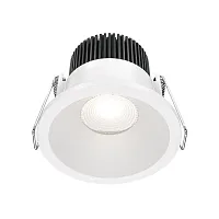 Светильник точечный LED Zoom DL034-01-06W4K-W Maytoni белый 1 лампа, основание белое в стиле современный 